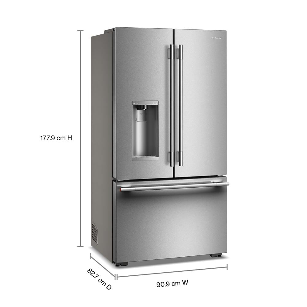 Counter-Depth French Door Refrigerator with Intelligent Auto Fill KRFC536SPS
