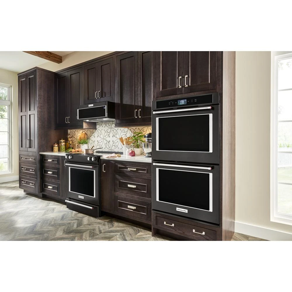 23.8 cu. ft. 36" Counter-Depth French Door Platinum Interior Refrigerator with PrintShield™ Finish KRFC704FBS