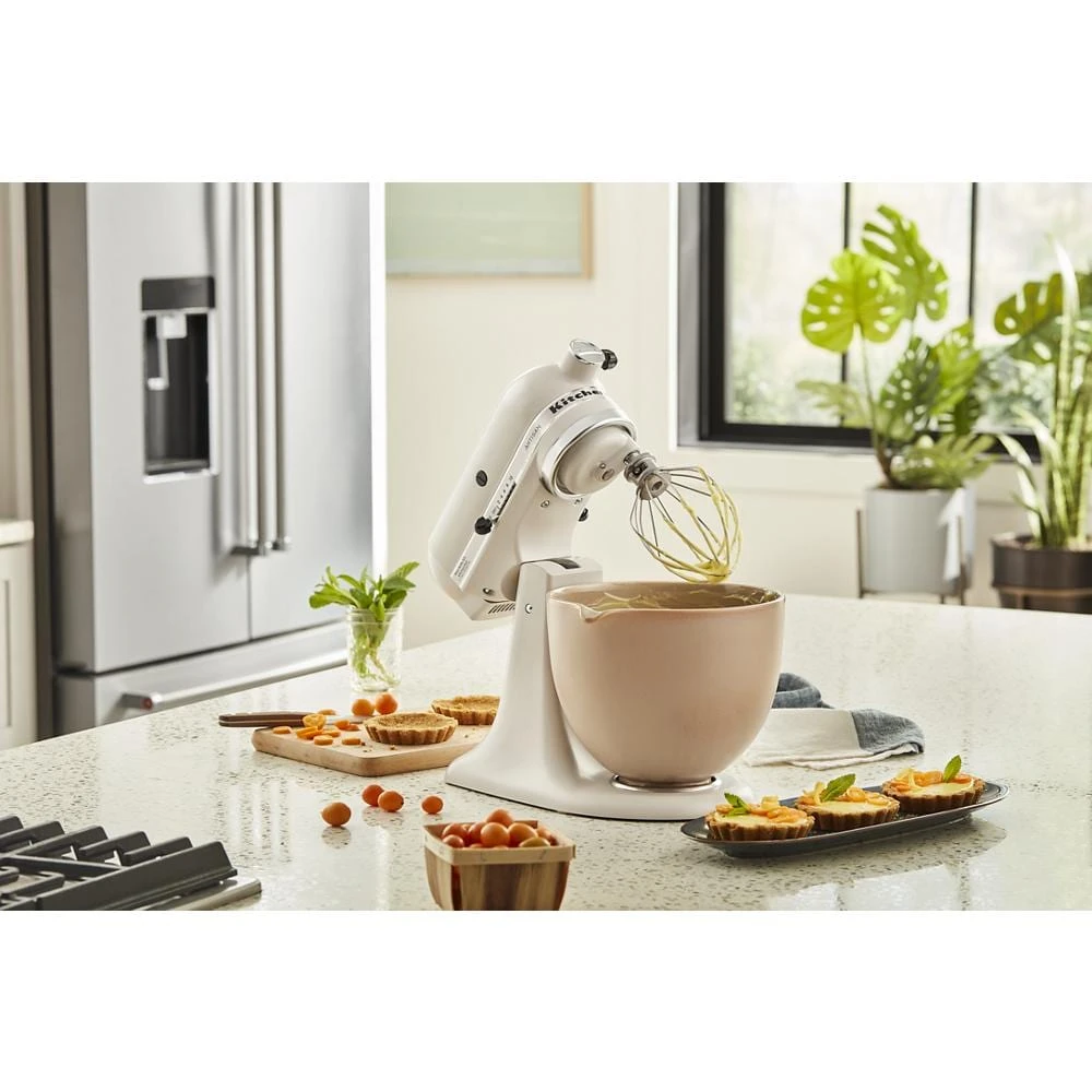 23.8 cu. ft. Counter-Depth French Door Platinum Interior Refrigerator with PrintShield™ Finish KRFC704FPS