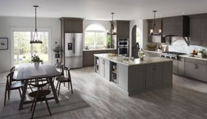 23.8 cu. ft. 36" Counter-Depth French Door Platinum Interior Refrigerator KRFC704FSS