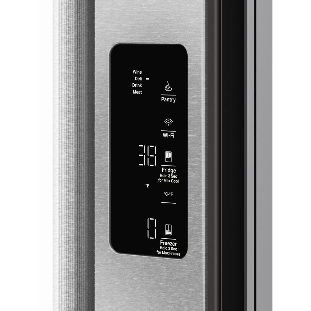 Counter-Depth French Door Refrigerator with External Water Dispenser KRFC736SPS
