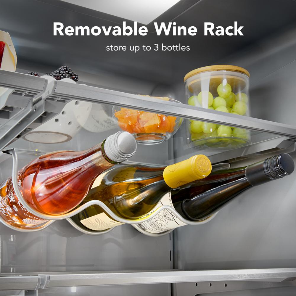 Counter-Depth French Door Refrigerator with External Water Dispenser KRFC736SPS