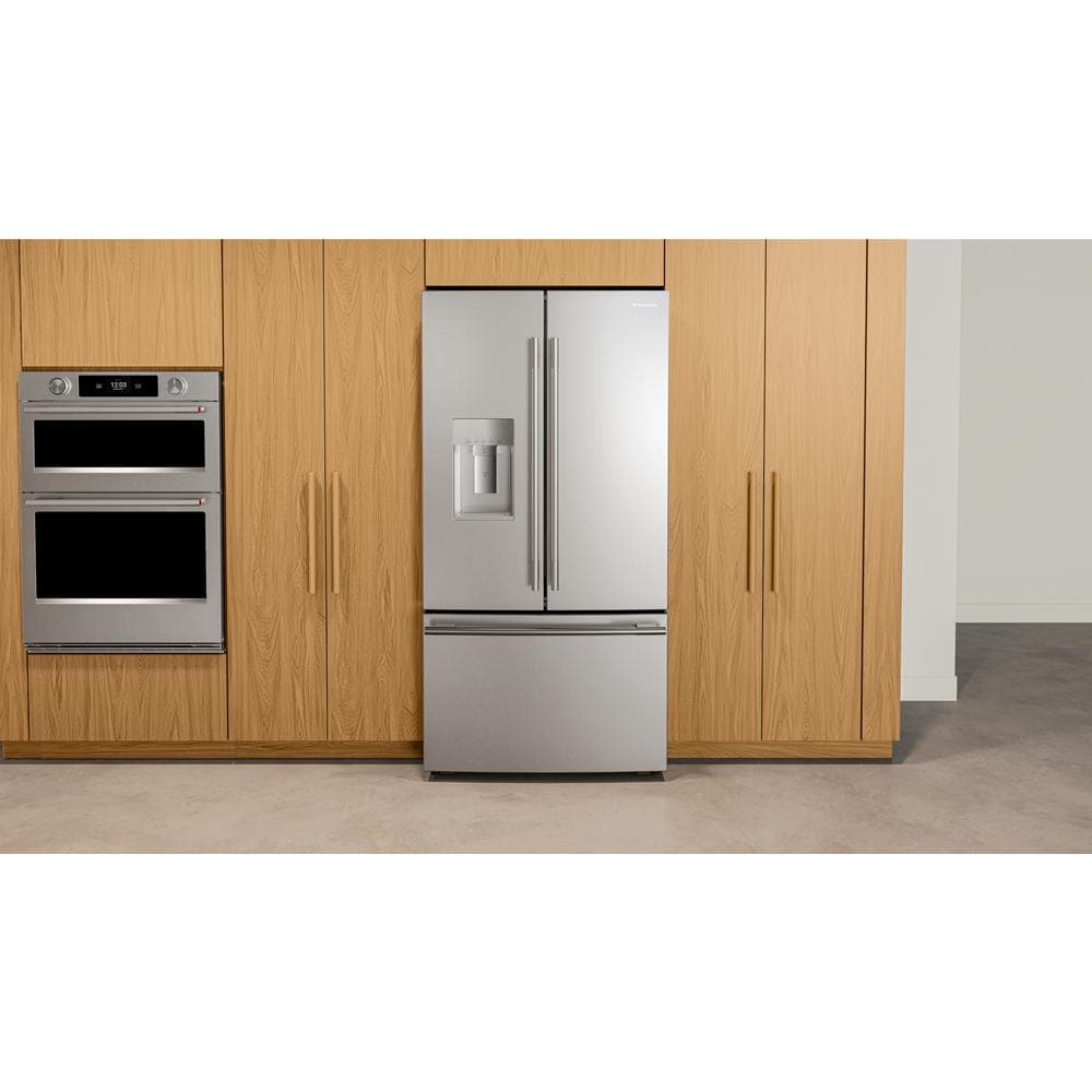 Counter-Depth French Door Refrigerator with External Water Dispenser KRFC736SPS