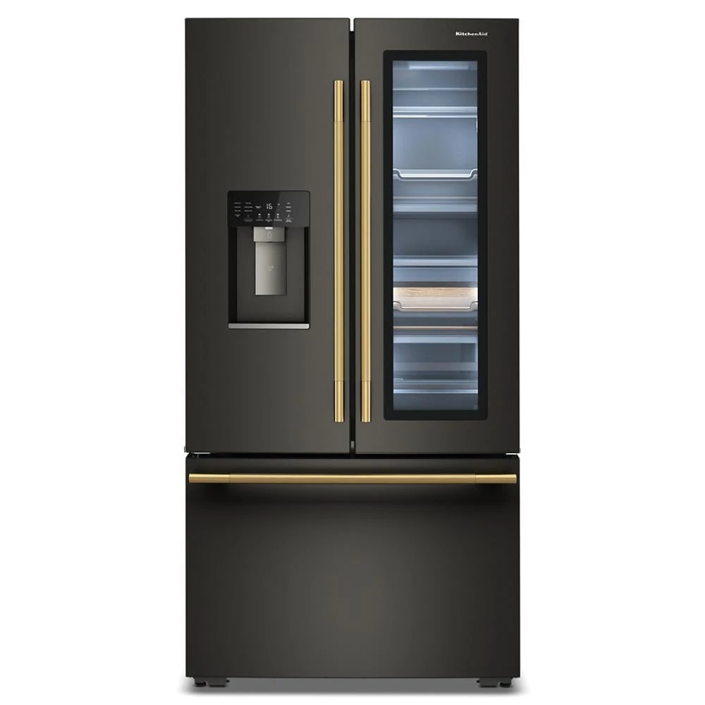Counter-Depth French Door Refrigerator with ClearVue™ KRFC936SBE