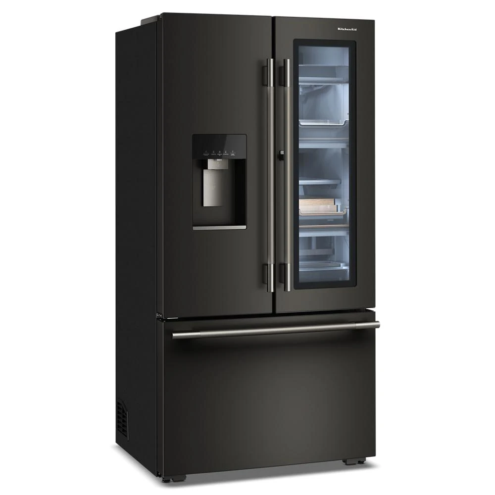 Counter-Depth French Door Refrigerator with ClearVue™ KRFC936SBE