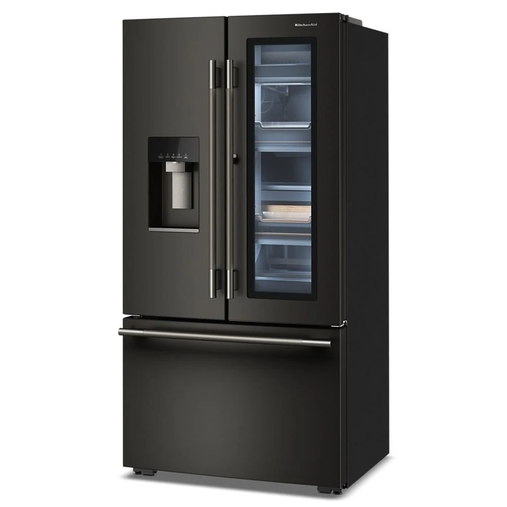 Counter-Depth French Door Refrigerator with ClearVue™ KRFC936SBE