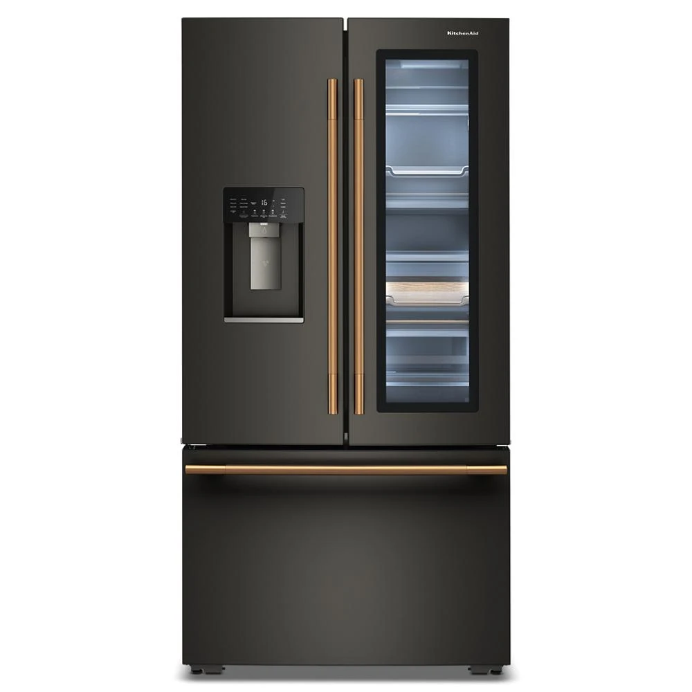 Counter-Depth French Door Refrigerator with ClearVue™ KRFC936SBE