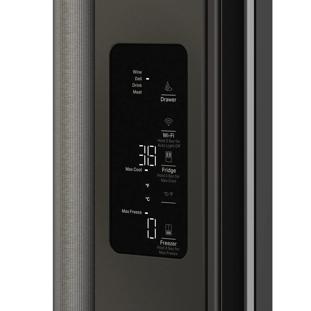 Counter-Depth French Door Refrigerator with ClearVue™ KRFC936SBE