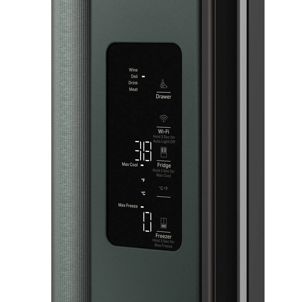Counter-Depth French Door Refrigerator with ClearVue™ KRFC936SJP