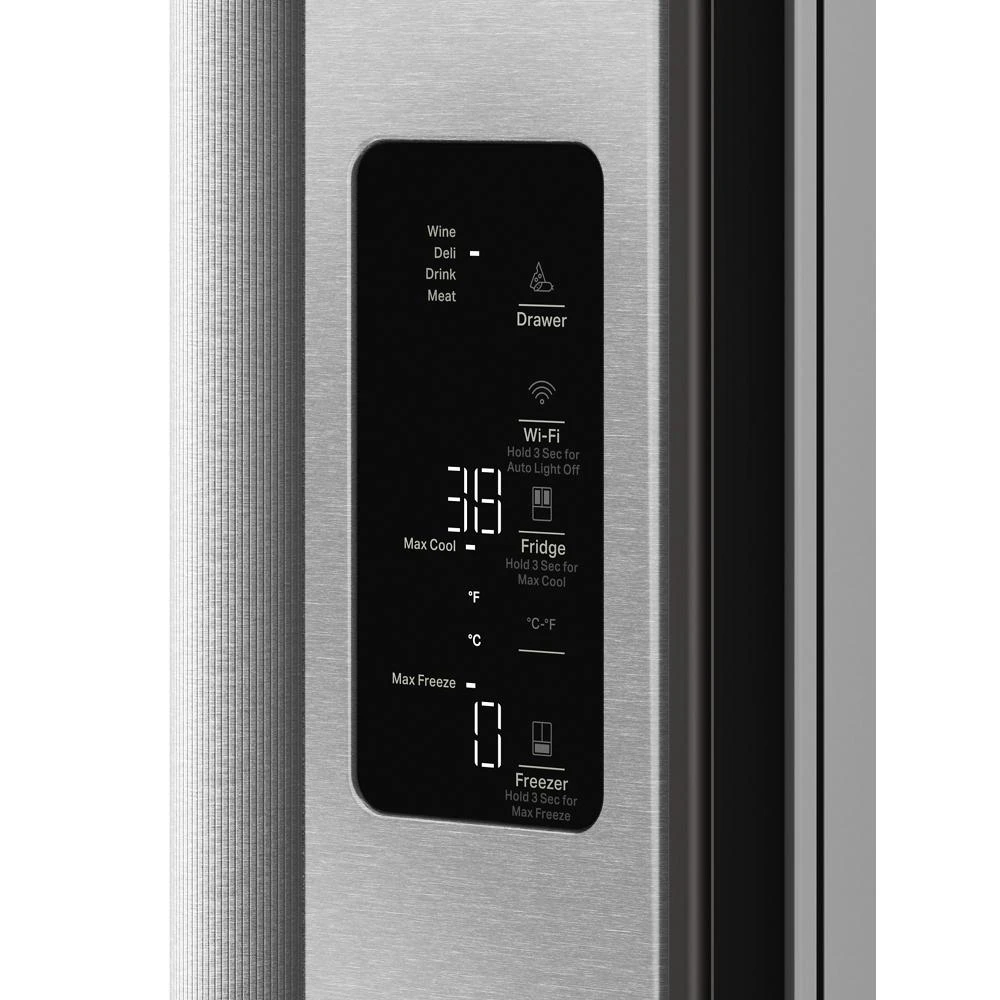 Counter-Depth French Door Refrigerator with ClearVue™ KRFC936SPS