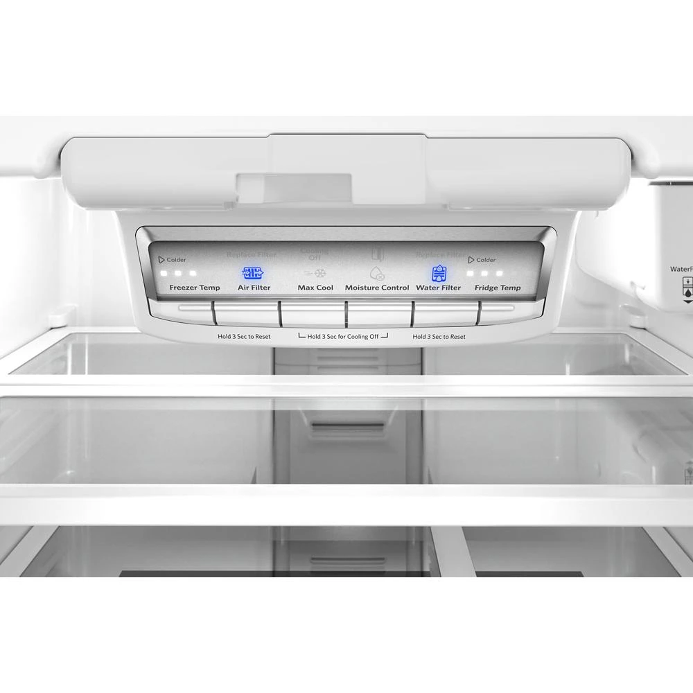 20 cu. Ft. 30-Inch Width Standard Depth French Door Refrigerator with PrintShield® Finish and Interior Dispense KRFF330SPS