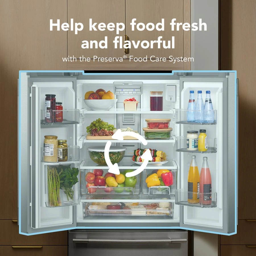 20 Cu. Ft. 30-inch Width Standard Depth French Door Refrigerator With Printshield® Finish And Interior Dispense KRFF330SPS