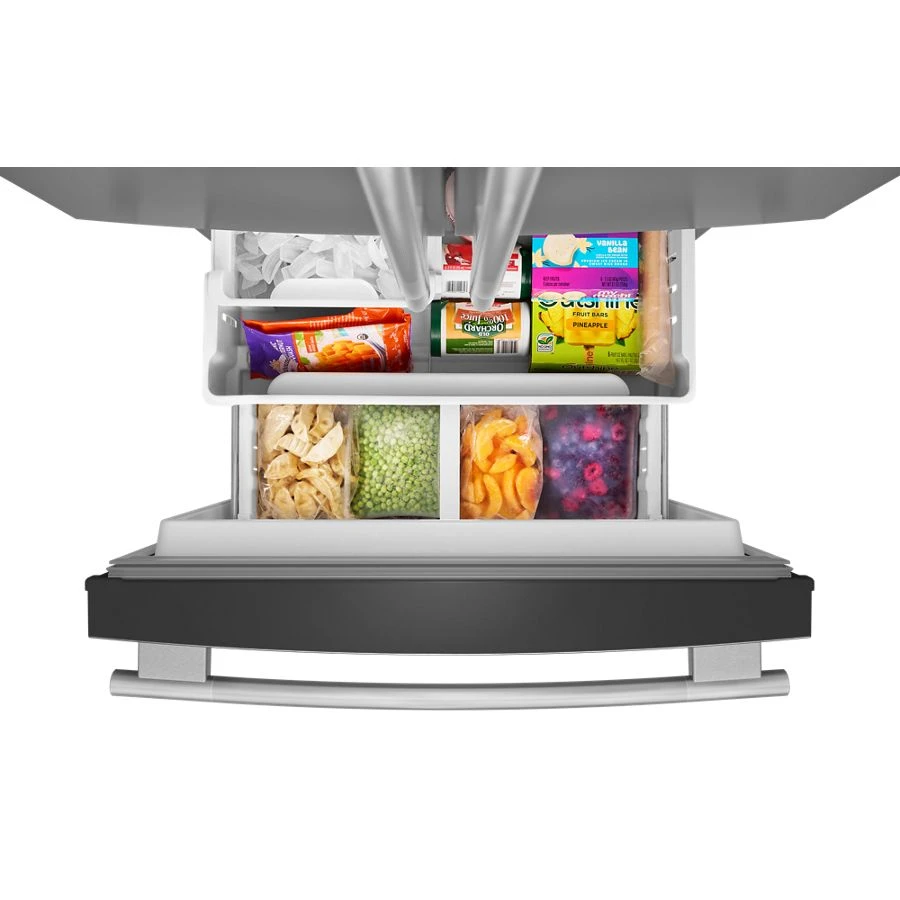 20 Cu. Ft. 30-inch Width Standard Depth French Door Refrigerator With Printshield® Finish And Interior Dispense KRFF330SPS