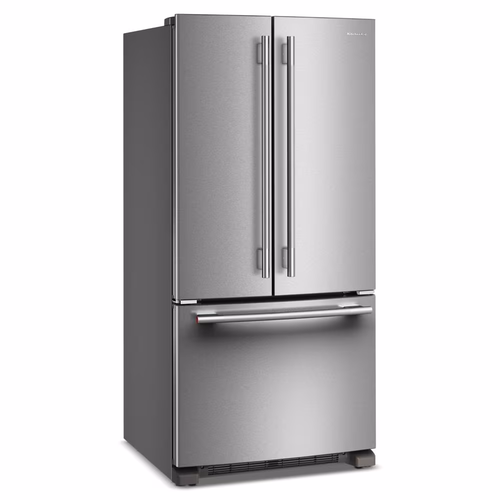 22 Cu. Ft. 33-Inch Standard-Depth French Door Refrigerator with Internal Water Dispenser KRFF333SPS
