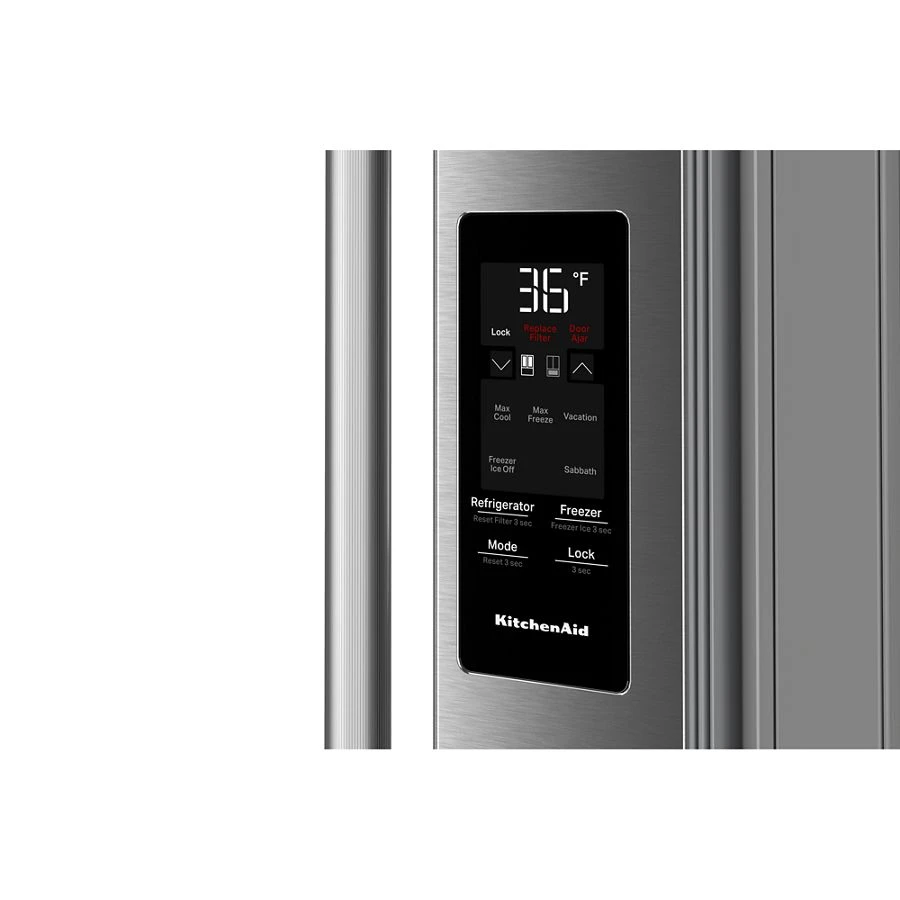 31 Cu. Ft. French Door Refrigerator With Interior Water And Ice KRFF336SPS