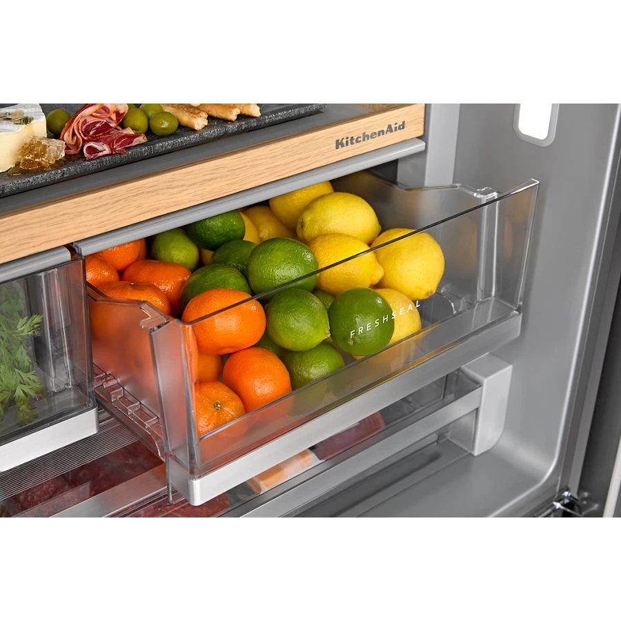 31 Cu. Ft. French Door Refrigerator With Interior Water And Ice KRFF336SPS