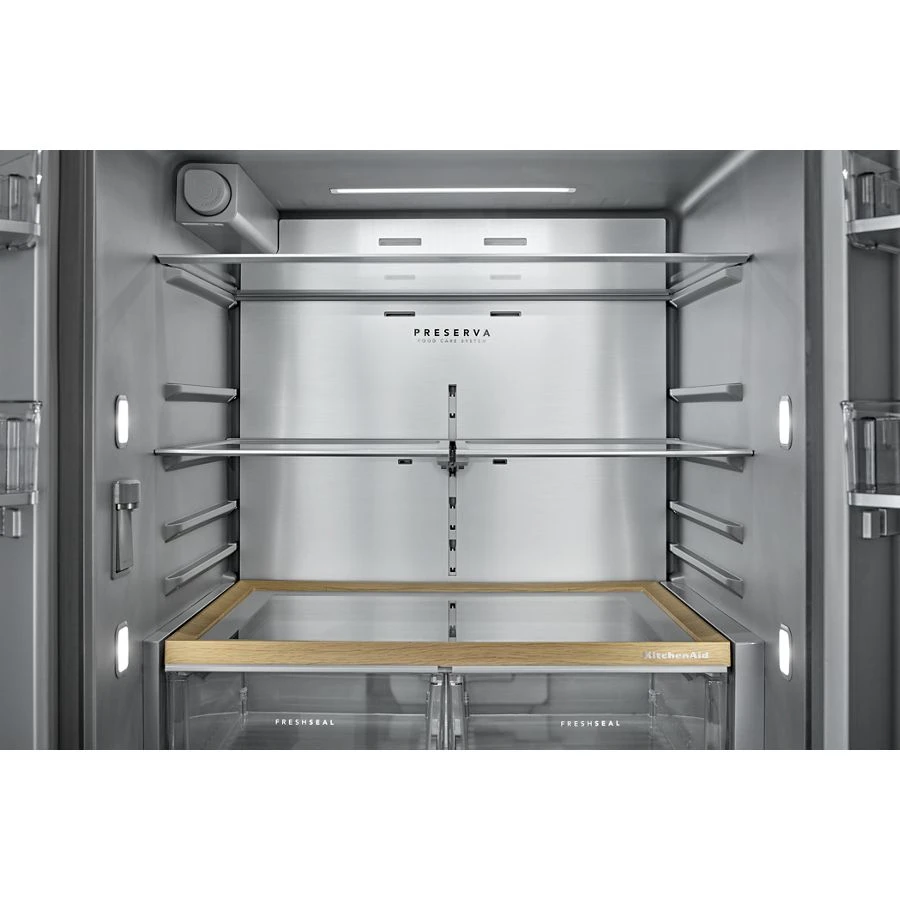 31 Cu. Ft. French Door Refrigerator With Interior Water And Ice KRFF336SPS
