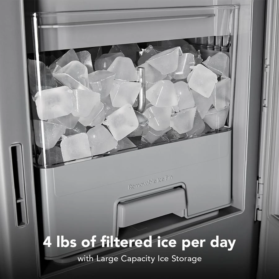 30 Cu. Ft. French Door Refrigerator With Exterior Water And Ice KRFF436SBE