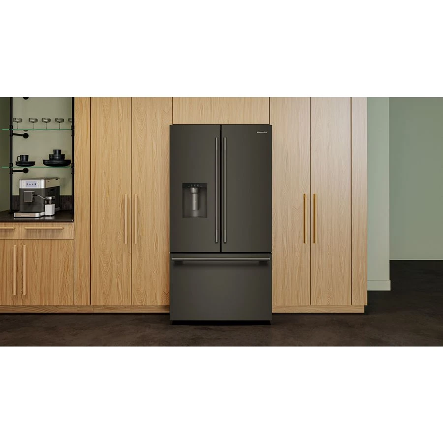 30 Cu. Ft. French Door Refrigerator With Exterior Water And Ice KRFF436SBE
