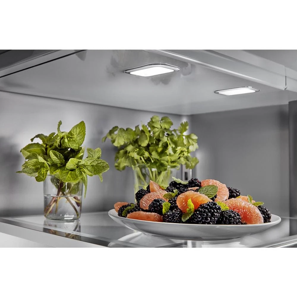 26.8 Cu. Ft. Standard-Depth French Door Refrigerator with Exterior Ice and Water Dispenser KRFF577KBS