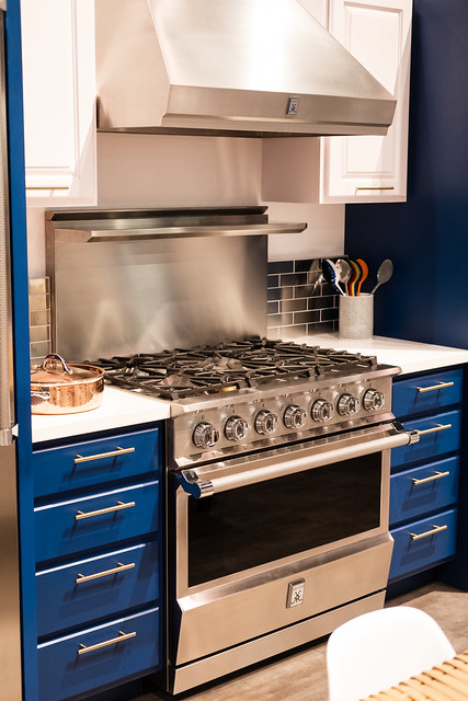 36" 4-Burner All Gas Range with 12" Griddle KRG364GDWH