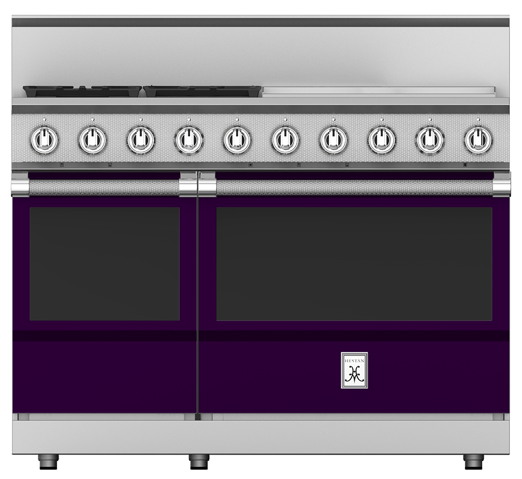 48" 4-Burner All Gas Range with 24" Griddle KRG484GDPP