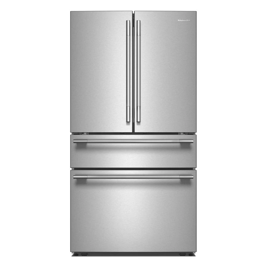 30 Cu. Ft. French Door Refrigerator With Interior Water And Ice And Freshchill™ Full-width Refrigerated Drawer KRMF336SPS