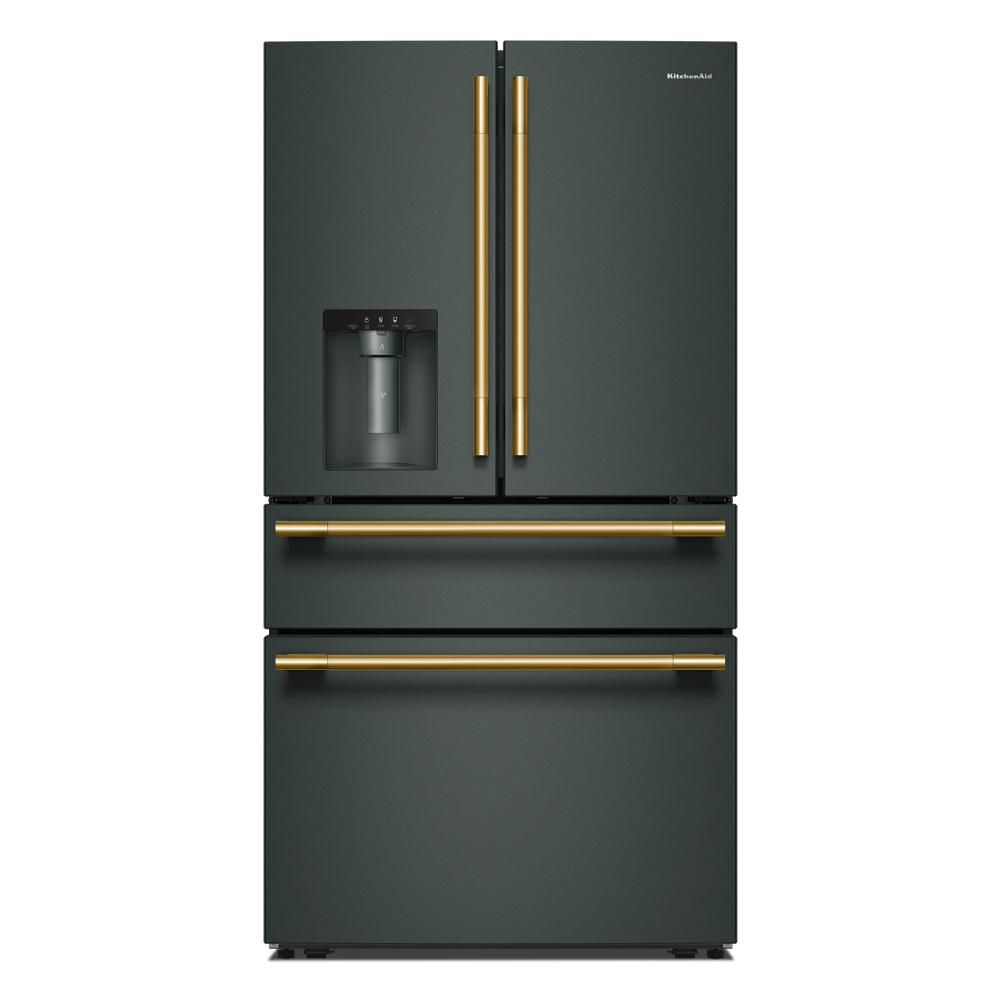 29 cu. ft. French Door Refrigerator with Exterior Water and Ice and FreshChill™ Full-Width Refrigerated Drawer KRMF436SJP
