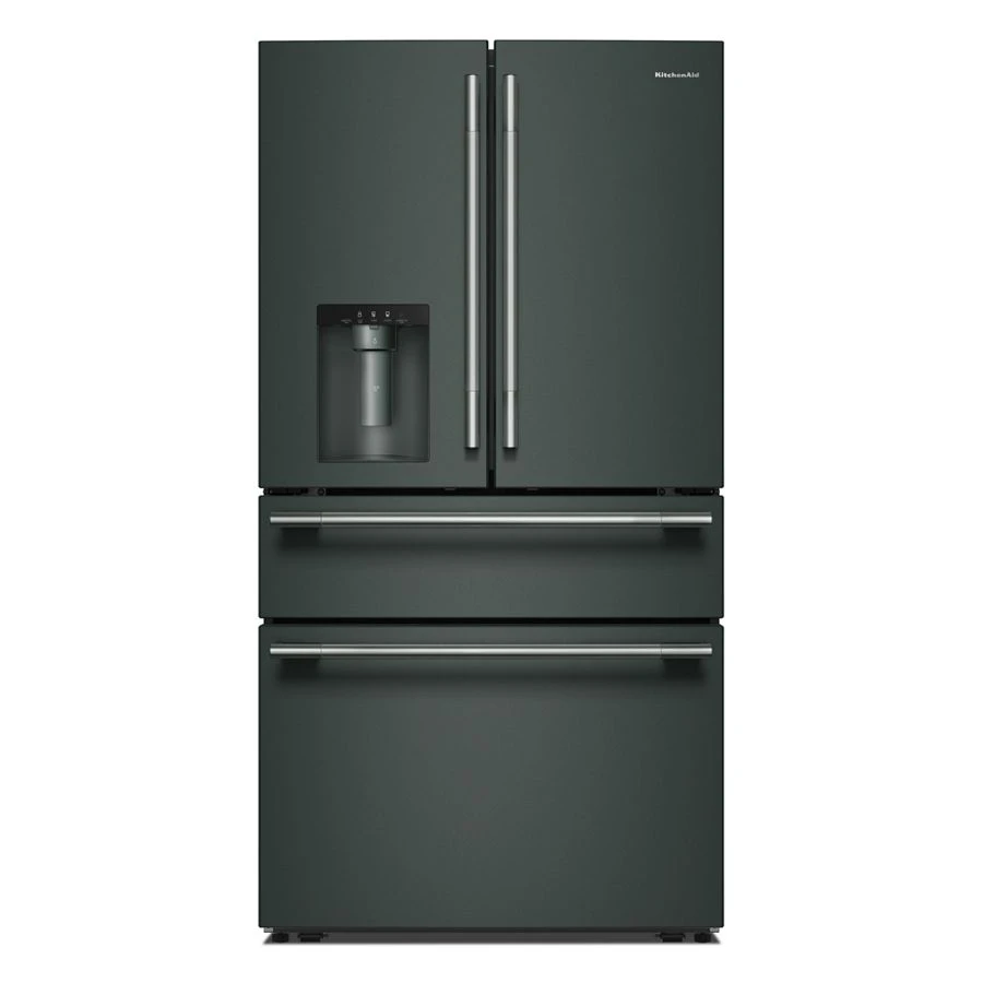 29 cu. ft. French Door Refrigerator with Exterior Water and Ice and FreshChill™ Full-Width Refrigerated Drawer KRMF436SJP