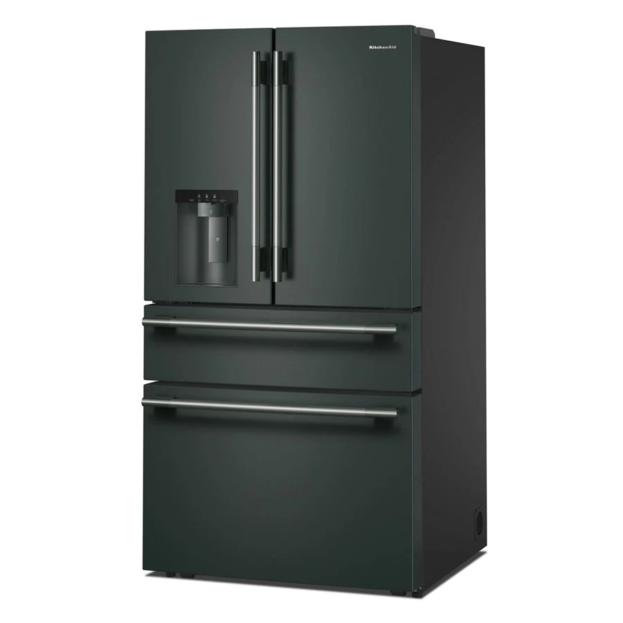 29 cu. ft. French Door Refrigerator with Exterior Water and Ice and FreshChill™ Full-Width Refrigerated Drawer KRMF436SJP