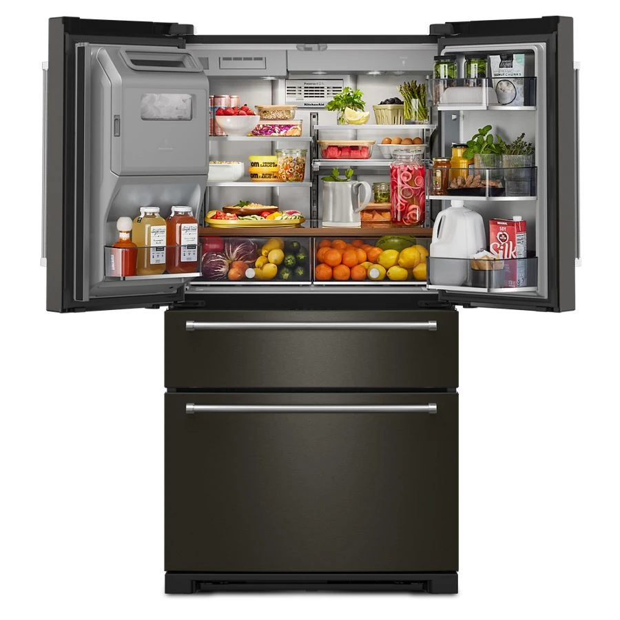 26.2 Cu. Ft. Multi-Door French Door Refrigerator with Platinum Interior KRMF536RBS