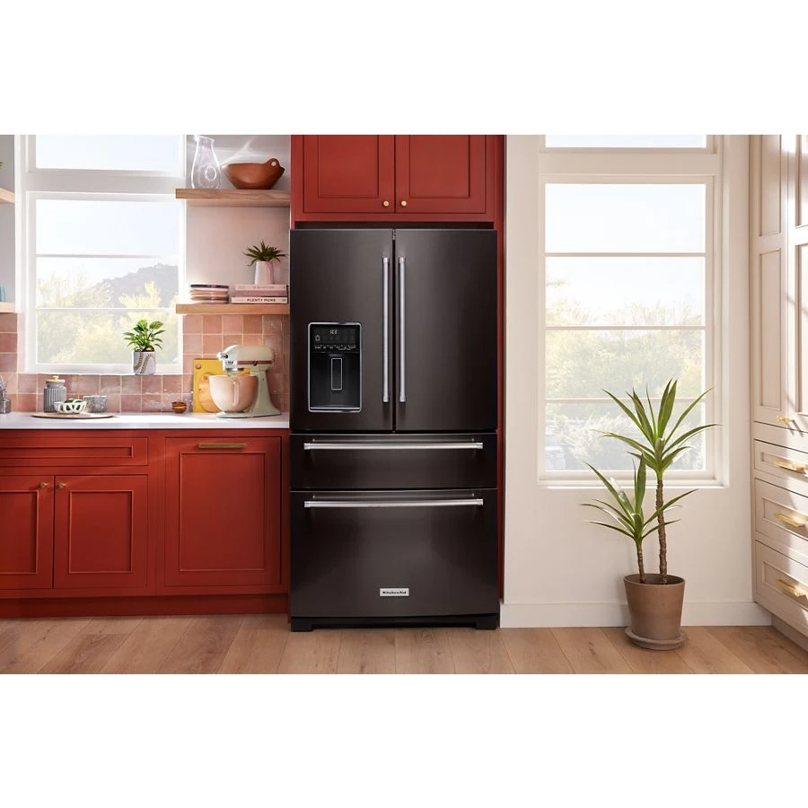26.2 Cu. Ft. Multi-Door French Door Refrigerator with Platinum Interior KRMF536RBS