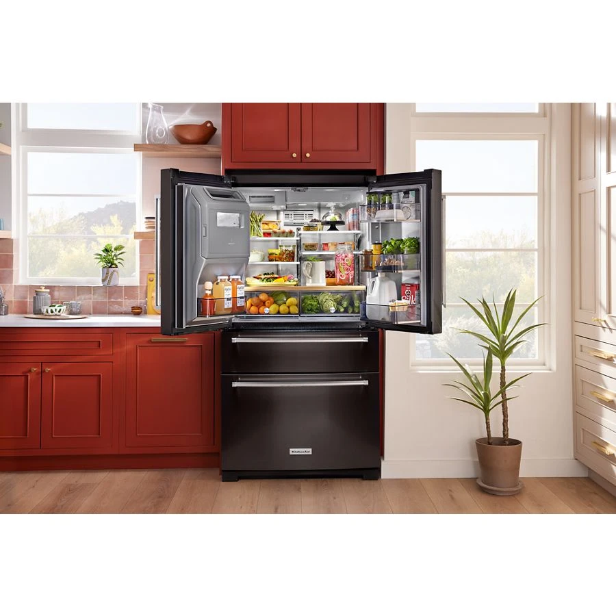 26.2 Cu. Ft. Multi-Door French Door Refrigerator with Platinum Interior KRMF536RBS