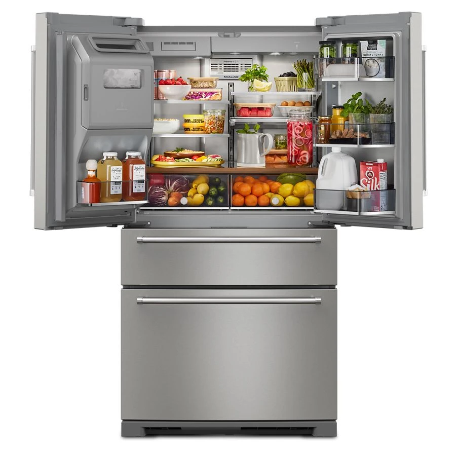 26.2 Cu. Ft. Multi-Door French Door Refrigerator with Platinum Interior KRMF536RPS