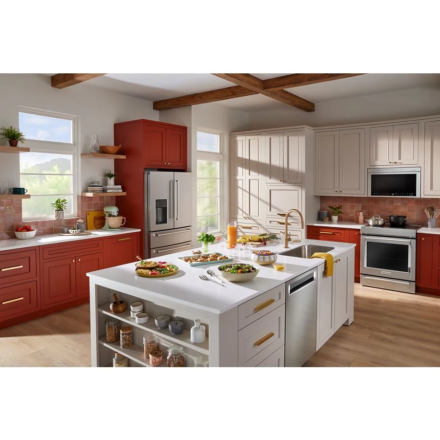 26.2 Cu. Ft. Multi-Door French Door Refrigerator with Platinum Interior KRMF536RPS