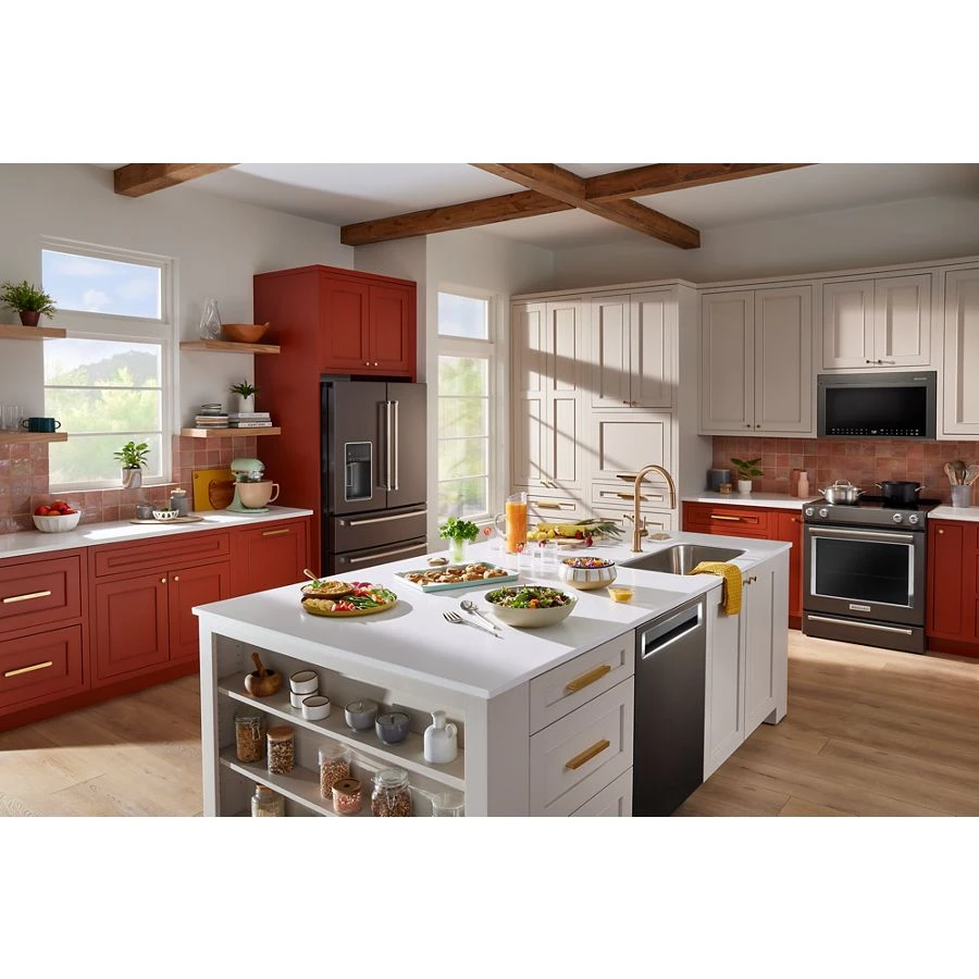 26.2 Cu. Ft. Multi-Door French Door Refrigerator with Platinum Interior KRMF536RPS