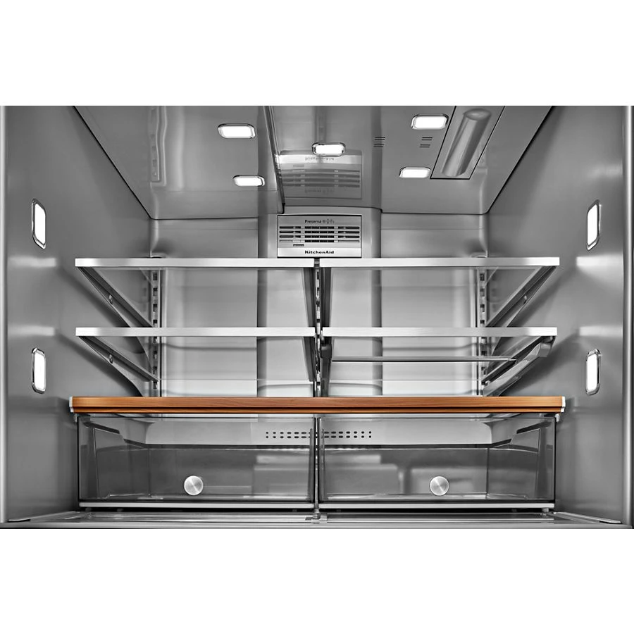 26.2 Cu. Ft. Multi-Door French Door Refrigerator with Platinum Interior KRMF536RPS