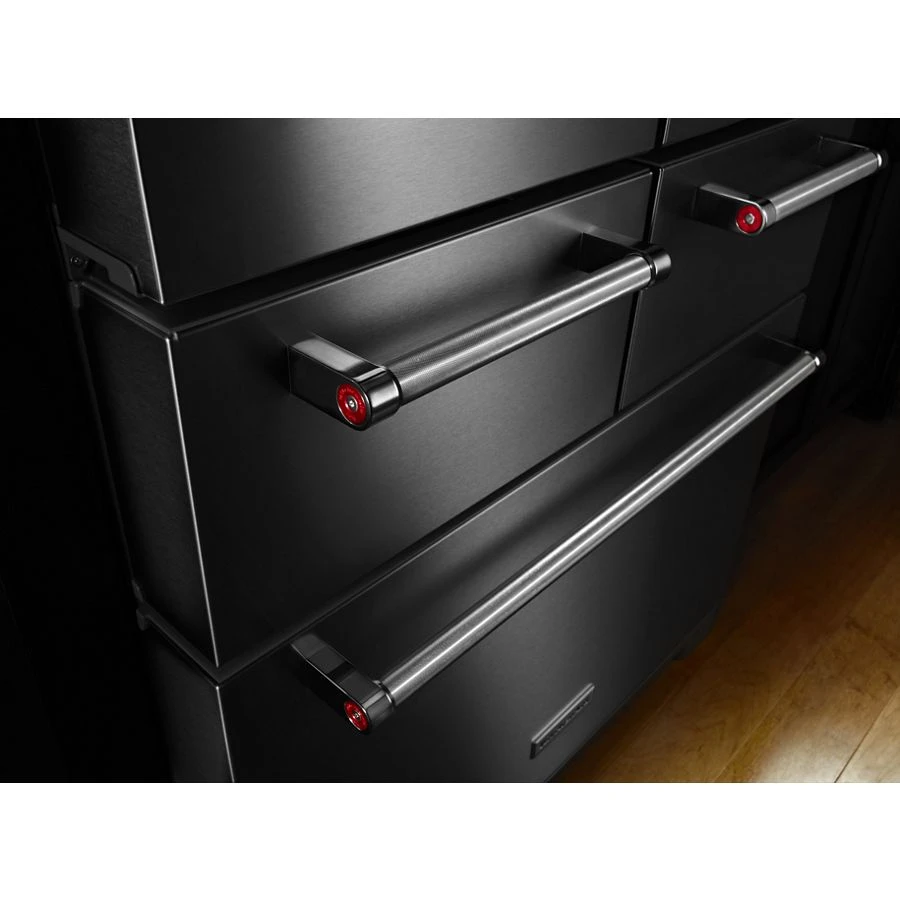 25.8 Cu. Ft. 36" Multi-Door Freestanding Refrigerator with Platinum Interior Design KRMF706ESS