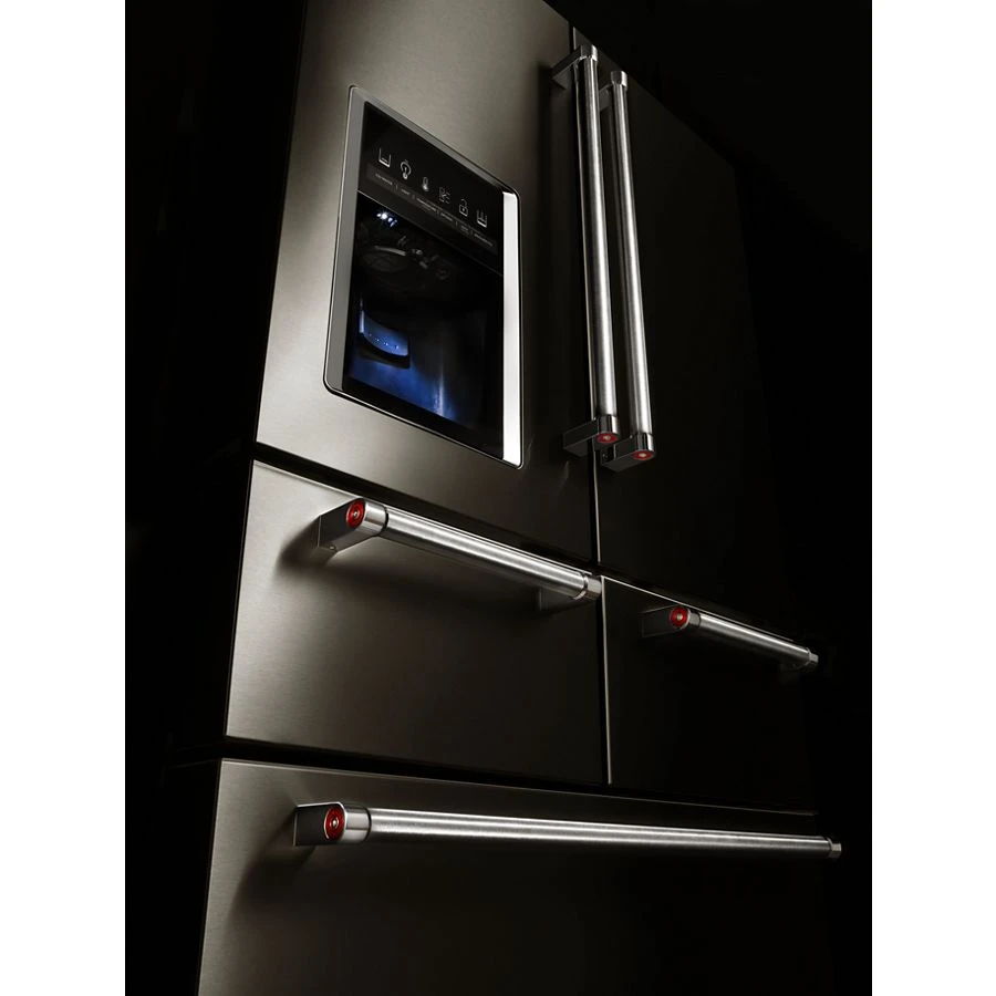 25.8 Cu. Ft. 36" Multi-Door Freestanding Refrigerator with Platinum Interior Design KRMF706ESS