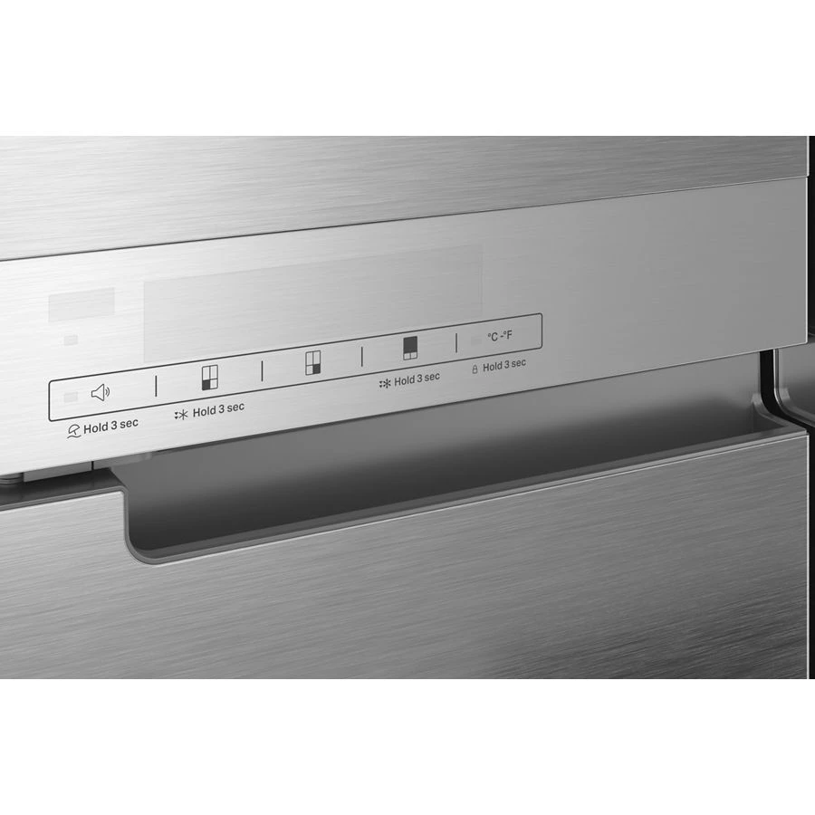 19.4 cu. ft. 36-inch wide Counter-Depth 4-Door Refrigerator with PrintShield Finish KRQC506MPS