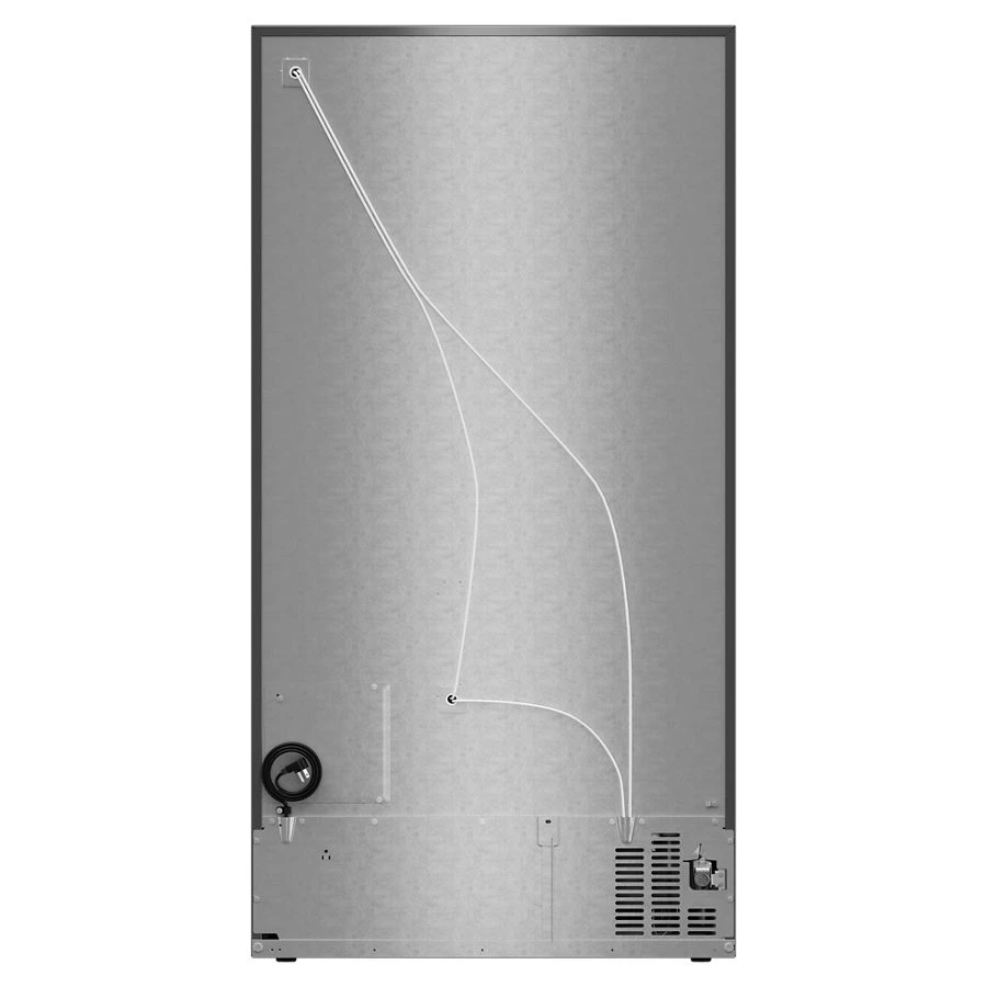 20.8 Cu. Ft. Counter-Depth Side-by-Side Refrigerator with Exterior Ice and Water Dispenser in Black Ore KRSC536RBE