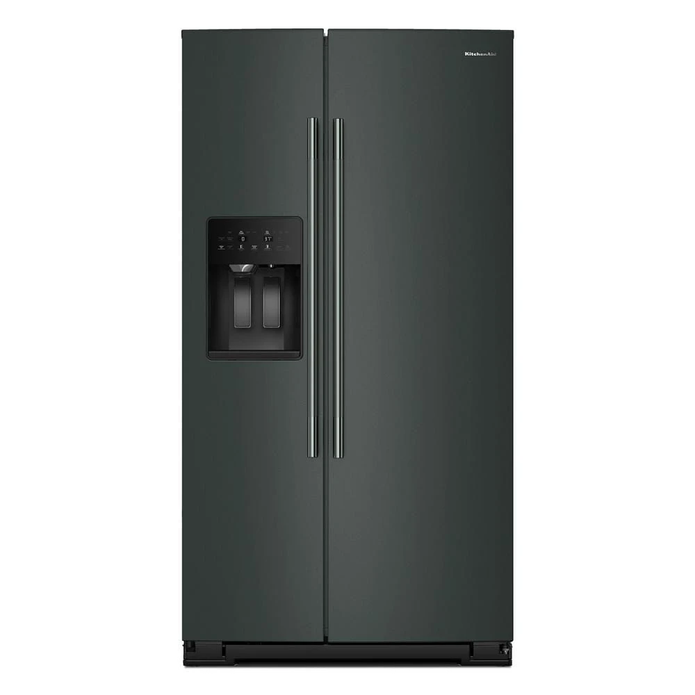 20.8 Cu. Ft. Counter-Depth Side-by-Side Refrigerator with Exterior Ice and Water Dispenser in Juniper KRSC536RJP