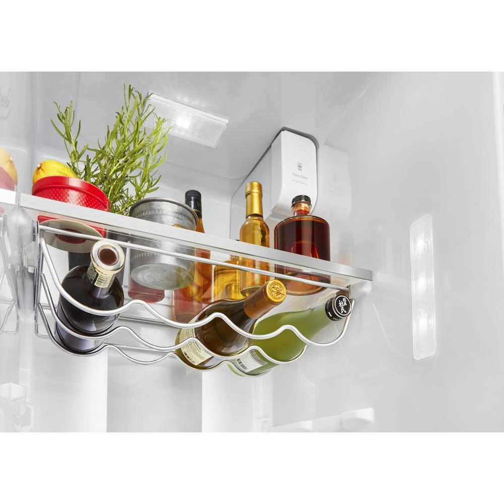 22.6 cu ft. Side-by-Side Refrigerator with Exterior Ice and Water and PrintShield™ finish KRSC703HPS