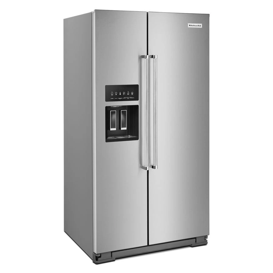 24.8 cu ft. Side-by-Side Refrigerator with Exterior Ice and Water and PrintShield finish KRSF705HPS