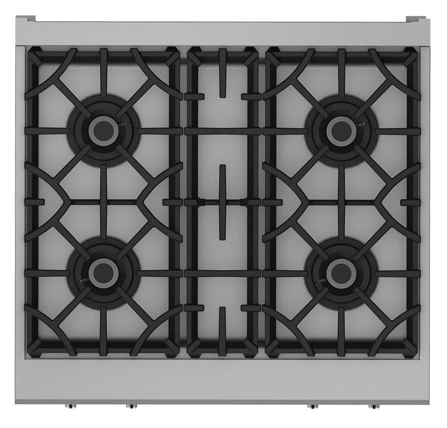 30" 4-Burner Rangetop - KRT Series KRT304SS