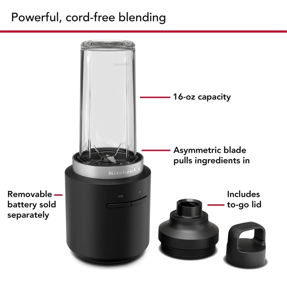 Go Cordless Personal Blender - battery sold separately KSBR200BM