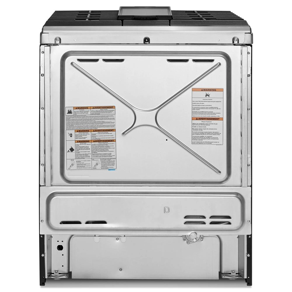 30" 5-Burner Dual Fuel Convection Slide-In Range with Baking Drawer KSDB900ESS