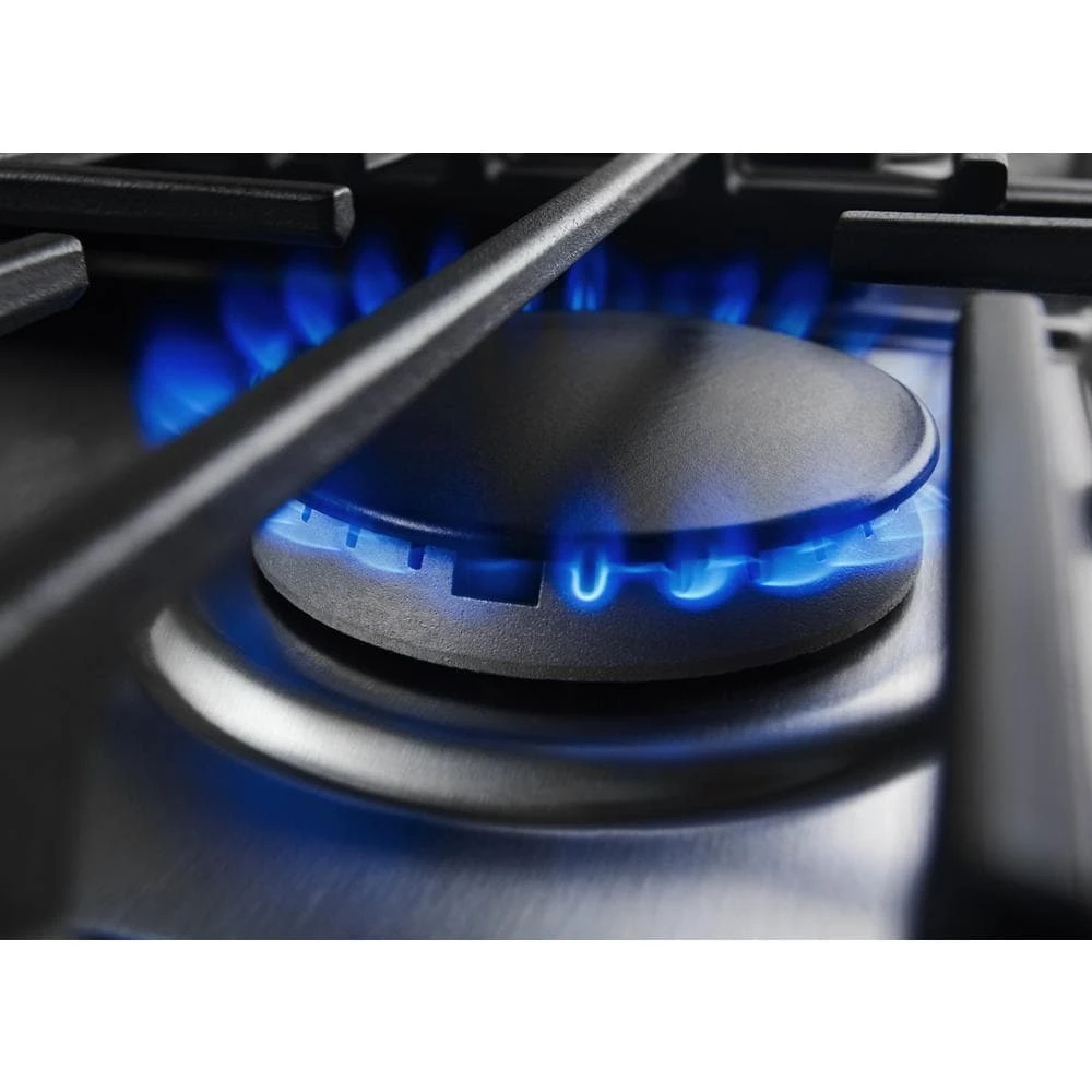 30" 4-Burner Dual Fuel Downdraft Slide-In Range KSDG950ESS