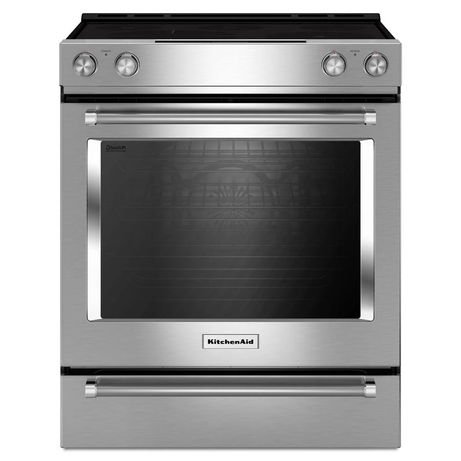 30-inch 5-element Electric Convection Slide-in Range With Baking Drawer KSEB900ESS
