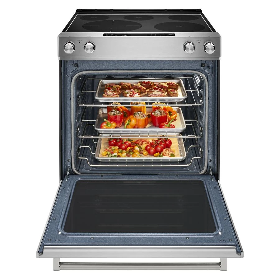 30-inch 5-element Electric Slide-in Convection Range KSEG700ESS